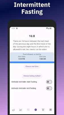 Calorie Count Track Fasting android App screenshot 5